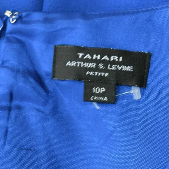 TAHARI Blue Dress - Picture 6 of 6